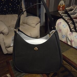 Black Leather Women's Bag